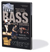 CHRISTIAN MUSIC SUMMIT CONFERENCE BASS AND DRUMS DVD